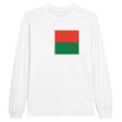 T-shirt manches longues madagascar couleur coton mélangé