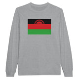 T-shirt manches longues malawi couleur coton mélangé doux
