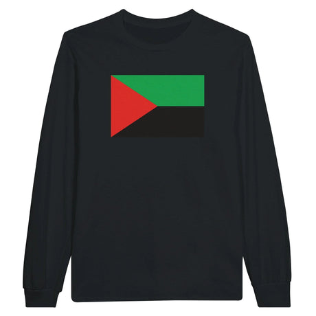 T-shirt manches longues martinique coton mélangé imprimé