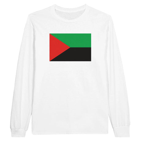 T-shirt manches longues martinique coton mélangé imprimé