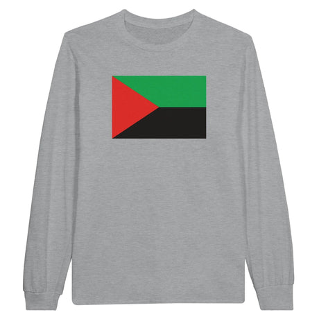 T-shirt manches longues martinique coton mélangé imprimé
