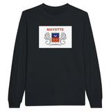 T-shirt manches longues mayotte couleur coton mélangé doux
