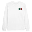 T-shirt manches longues mexique broderie couleur coton doux
