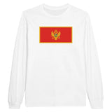 T-shirt manches longues monténégro coton mélangé imprimé