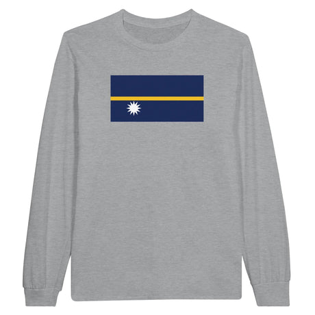 T-shirt manches longues nauru coton mélangé douceur exceptionnelle