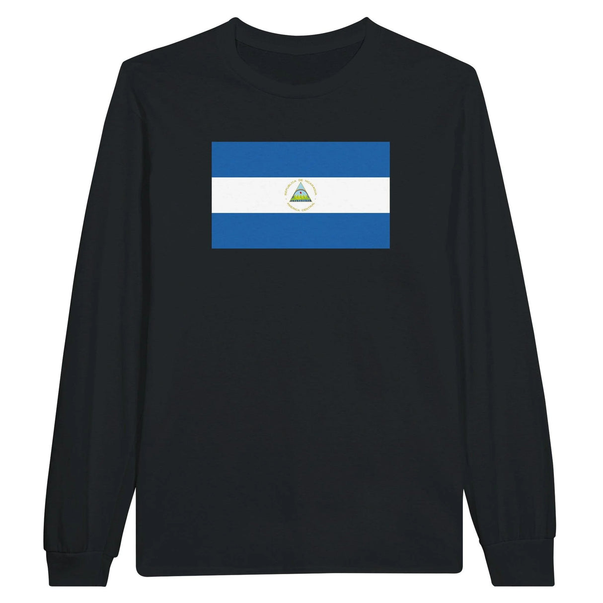 T-shirt manches longues nicaragua coton mélangé imprimé