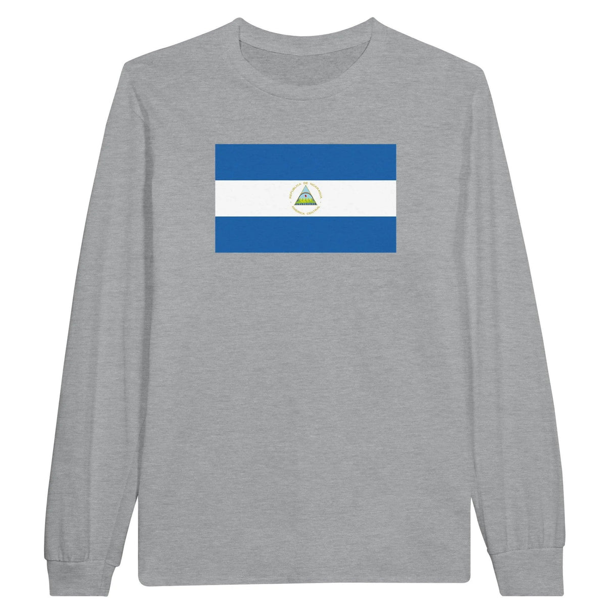 T-shirt manches longues nicaragua coton mélangé imprimé