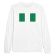 T-shirt manches longues nigeria coton mélangé imprimé doux