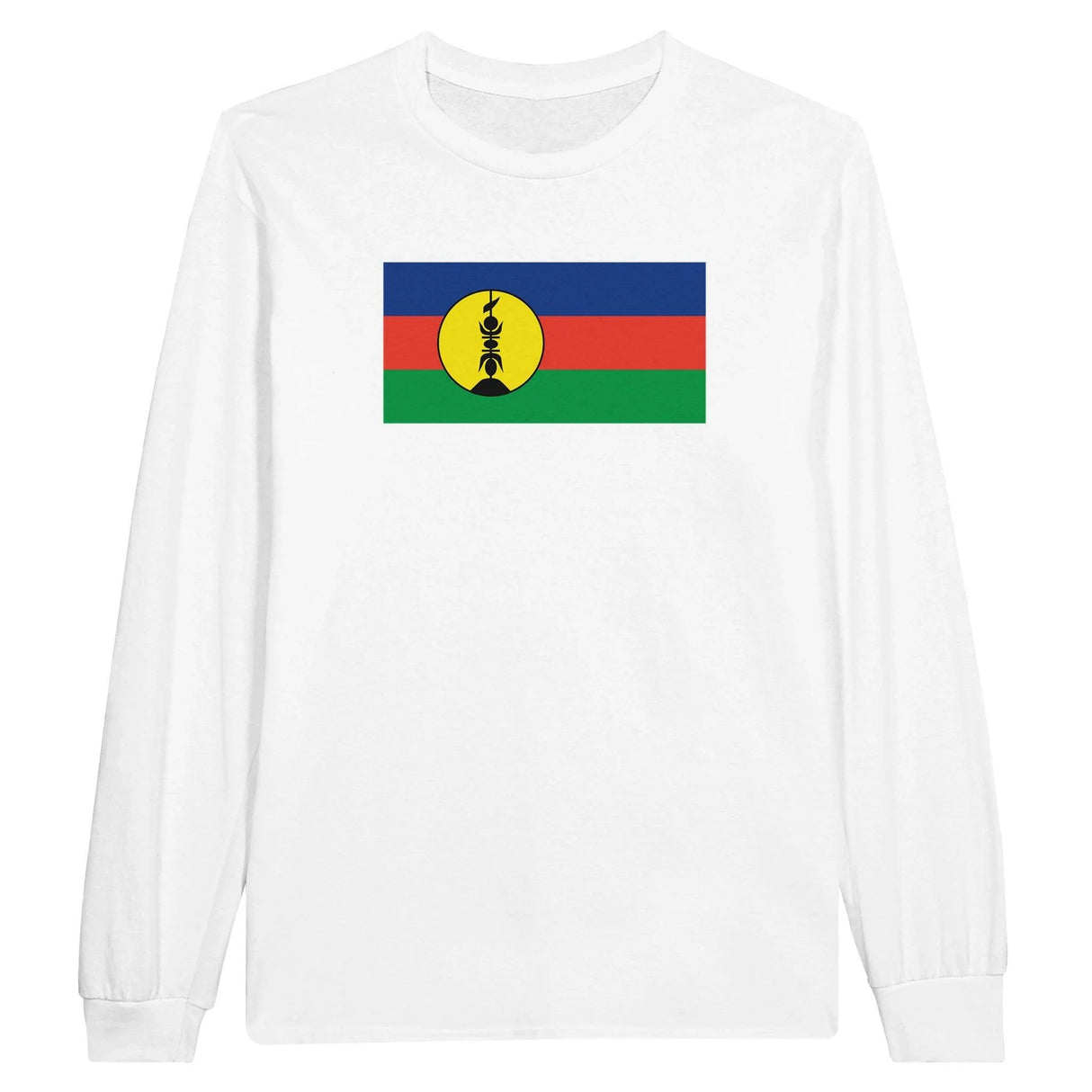 T-shirt manches longues nouvelle-calédonie coton mélangé