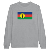 T-shirt manches longues nouvelle-calédonie coton mélangé