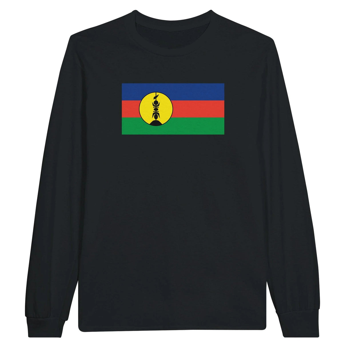 T-shirt manches longues nouvelle-calédonie coton mélangé