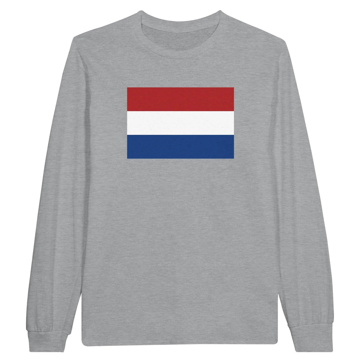 T-shirt manches longues pays-bas coton mélangé imprimé