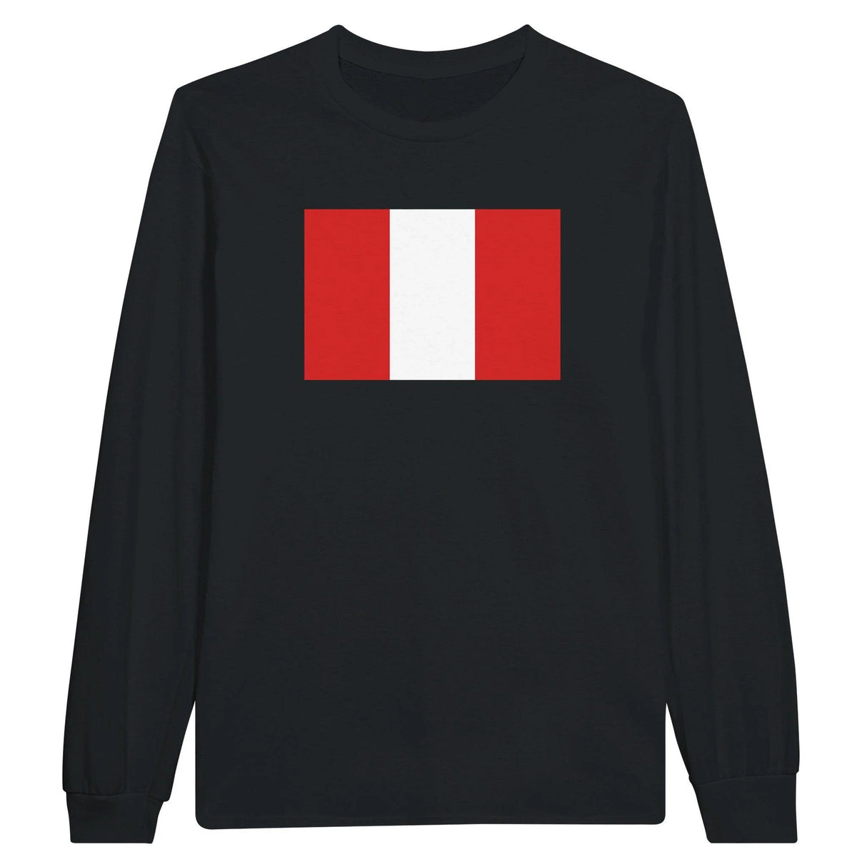 T-shirt manches longues pérou couleur coton mélangé doux