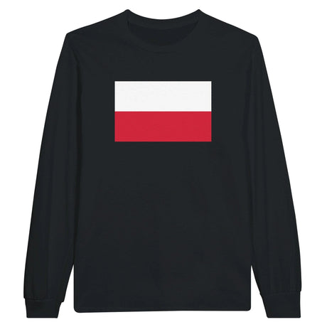 T-shirt manches longues pologne coton mélangé douceur exceptionnelle