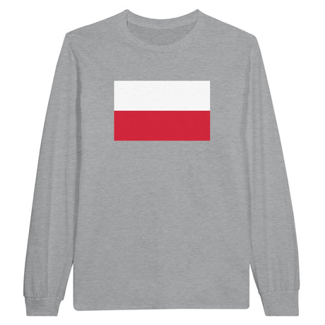 T-shirt manches longues pologne coton mélangé douceur exceptionnelle