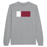 T-shirt manches longues qatar coton mélangé imprimé doux