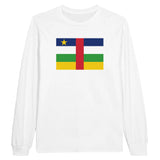 T-shirt manches longues république centrafricaine coton mélangé