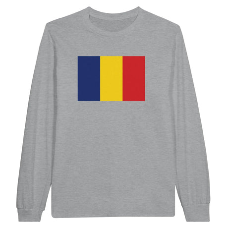 T-shirt manches longues roumanie coton douceur exceptionnelle