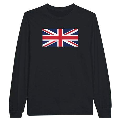 T-shirt manches longues royaume-uni coton mélangé doux