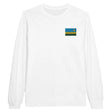 T-shirt manches longues rwanda broderie couleur coton doux