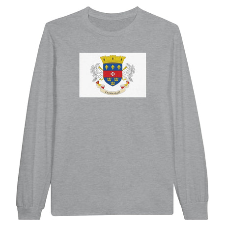 T-shirt manches longues saint-barthélemy coton mélangé