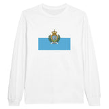 T-shirt manches longues saint-marin coton douceur exceptionnelle