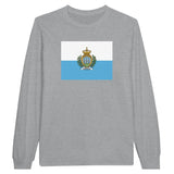 T-shirt manches longues saint-marin coton douceur exceptionnelle