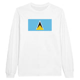 T-shirt manches longues sainte-lucie coton mélangé doux