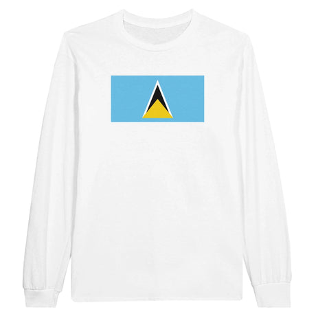 T-shirt manches longues sainte-lucie coton mélangé doux