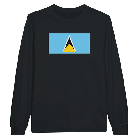 T-shirt manches longues sainte-lucie coton mélangé doux