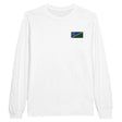 T-shirt manches longues salomon broderie couleur coton doux