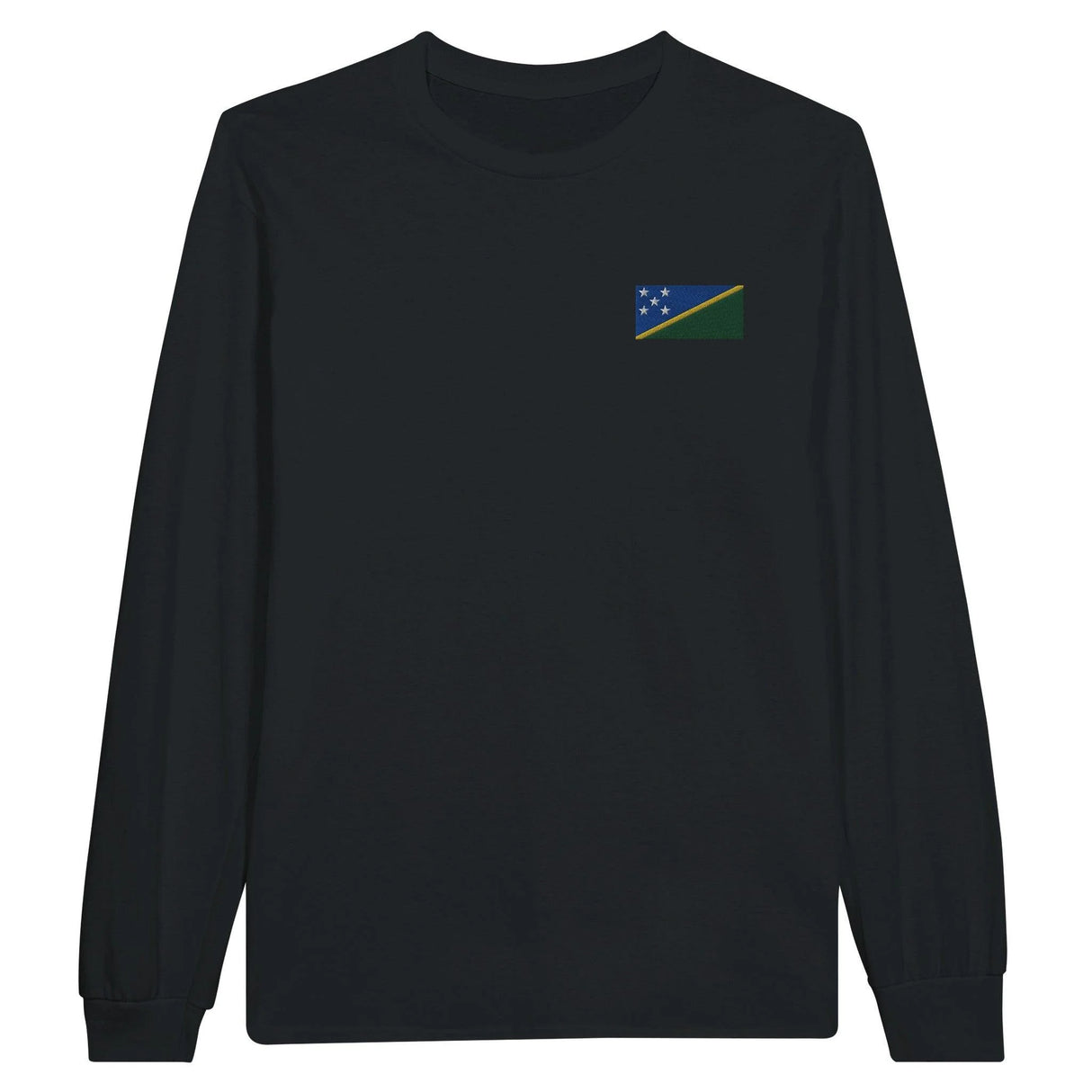T-shirt manches longues salomon broderie couleur coton doux