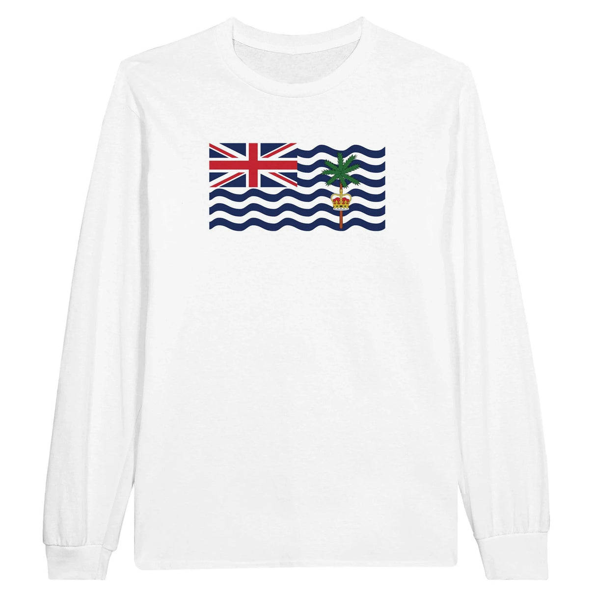 T-shirt manches longues territoire britannique coton mélangé
