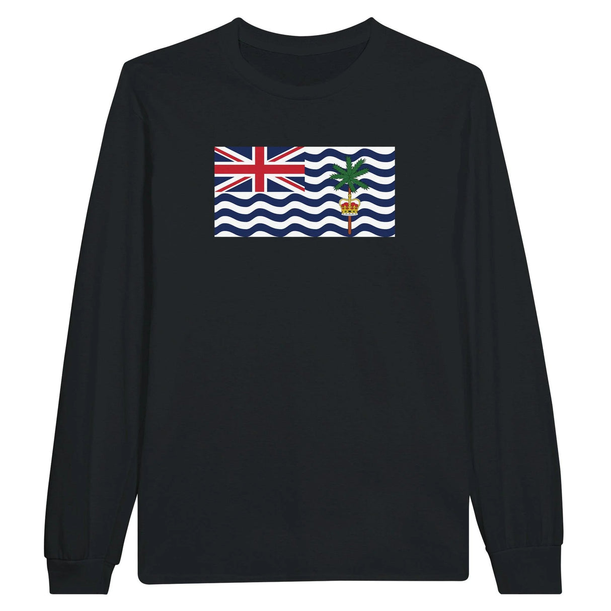 T-shirt manches longues territoire britannique coton mélangé