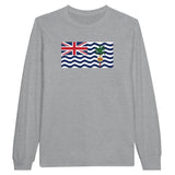 T-shirt manches longues territoire britannique coton mélangé