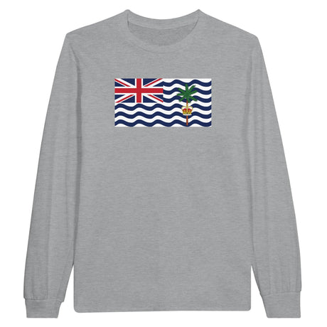 T-shirt manches longues territoire britannique coton mélangé