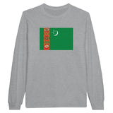 T-shirt manches longues turkménistan coton mélangé doux