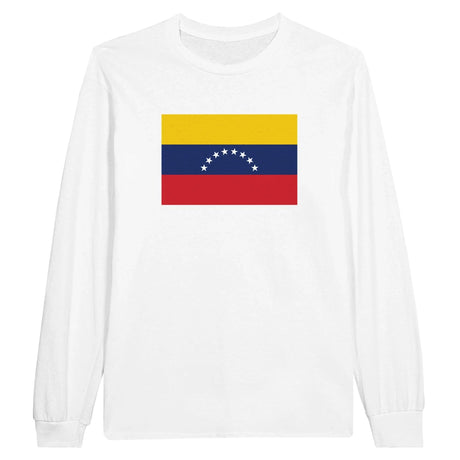 T-shirt manches longues venezuela coton mélangé imprimé
