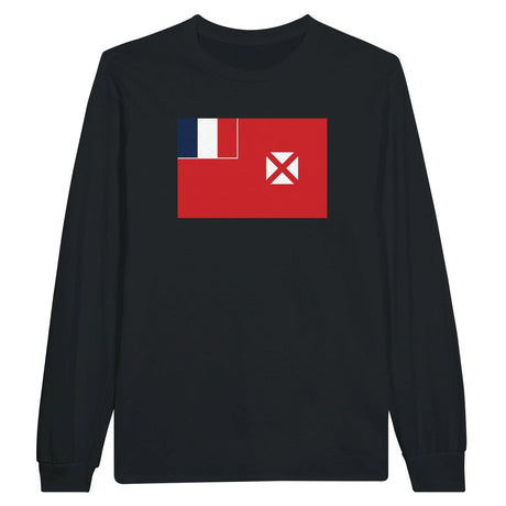 T-shirt manches longues wallis-et-futuna coton mélangé