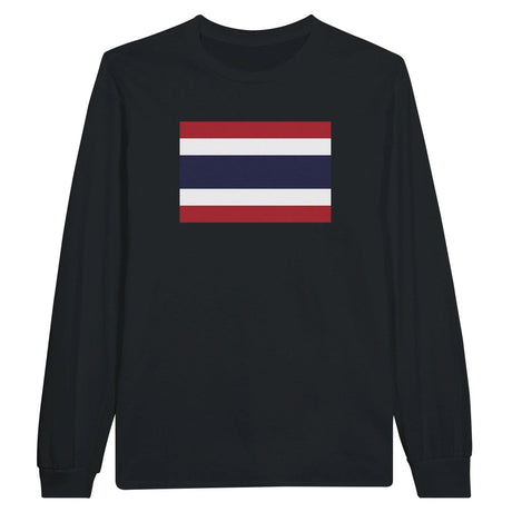 T-shirt manches longues yémen coton mélangé imprimé doux