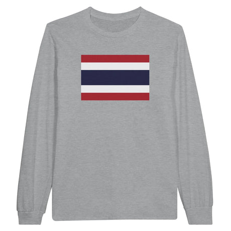 T-shirt manches longues yémen coton mélangé imprimé doux