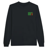 T-shirt manches longues zambie broderie couleur coton doux