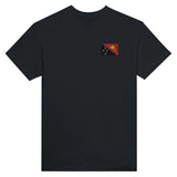 T-shirt papouasie-nouvelle-guinée coton épais broderie couleur