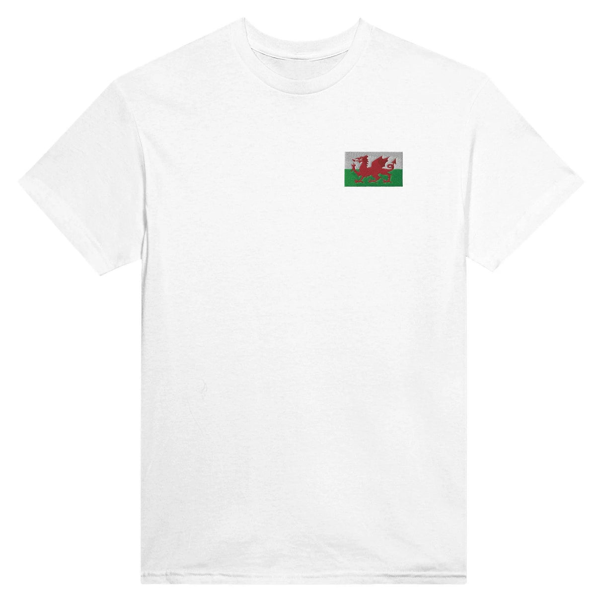T-shirt pays de galles broderie couleur coton épais