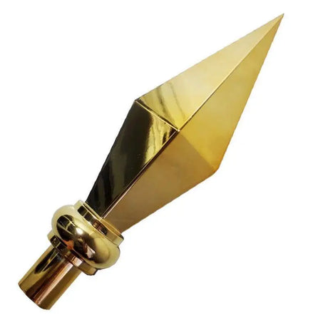 Tête de mât france or argent plastique aluminium moulé