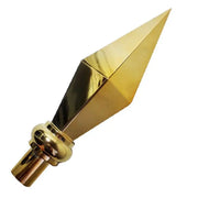 Tête de mât france or argent plastique aluminium moulé