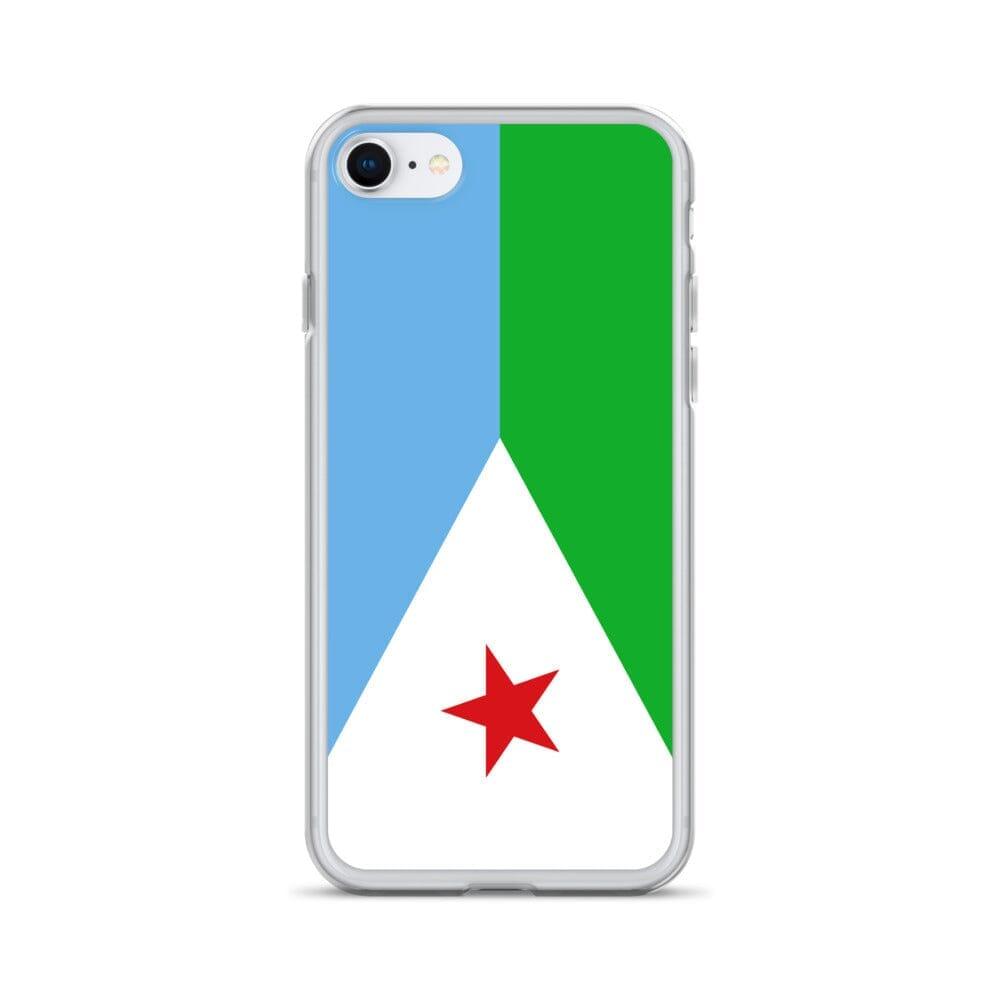 Coque de Télephone Drapeau de Djibouti - Pixelforma 