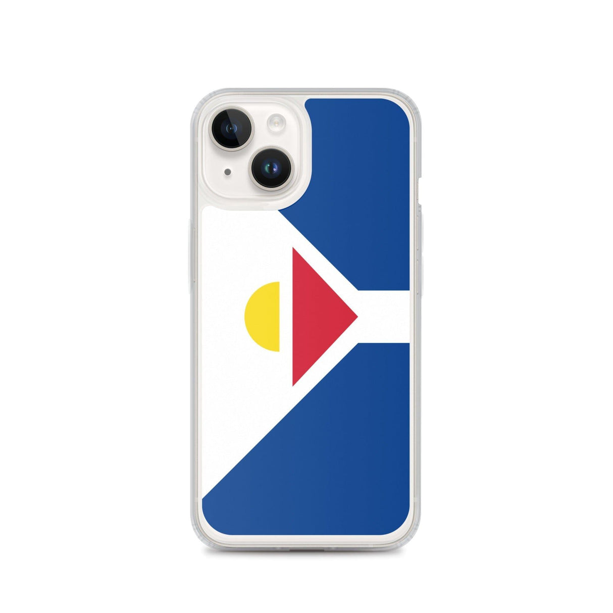 Coque de Télephone Drapeau de Saint-Martin (Antilles françaises) - Pixelforma 