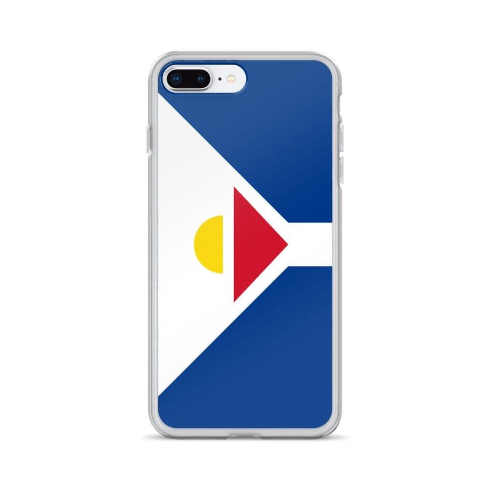 Coque de Télephone Drapeau de Saint-Martin (Antilles françaises) - Pixelforma 