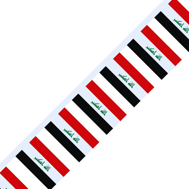 Guirlande Drapeau de l'Irak en plusieurs tailles - Pixelforma 